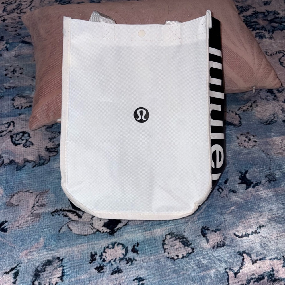 lululemon athletica White Tote Bag
